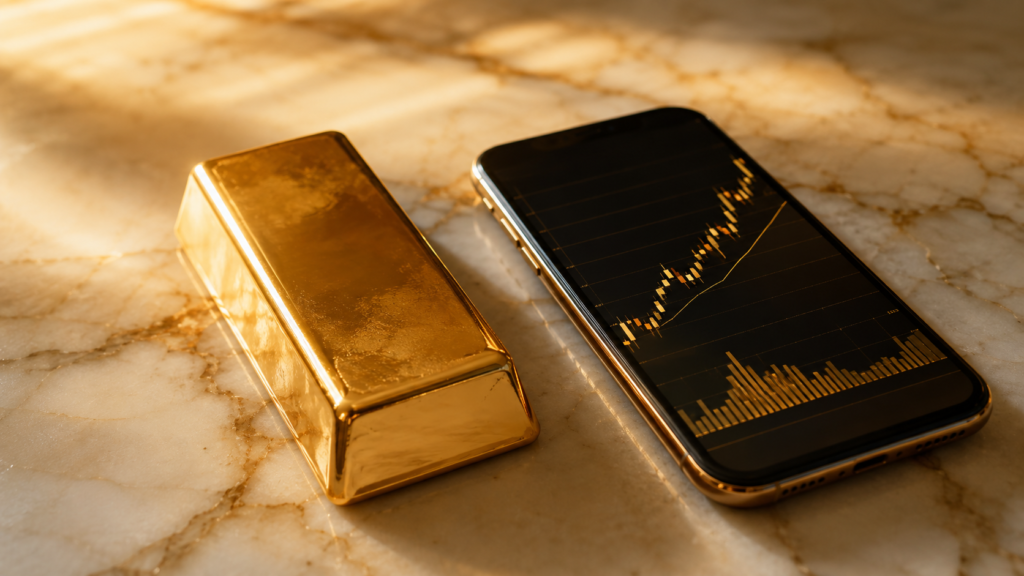 ETF de oro vs compra física: ¿cuál conviene en 2026?