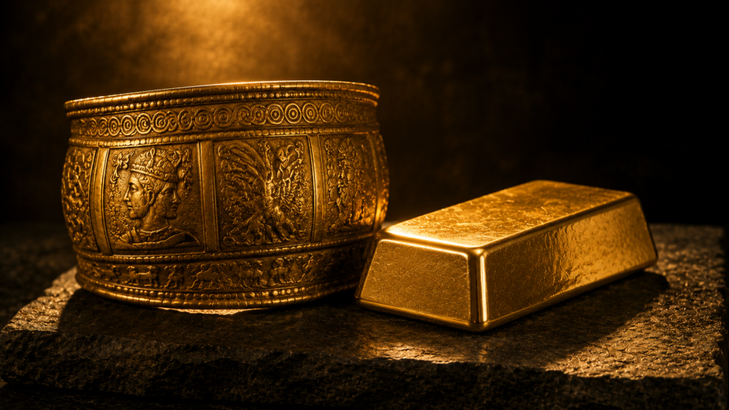 Historia del oro: de los faraones a Wall Street