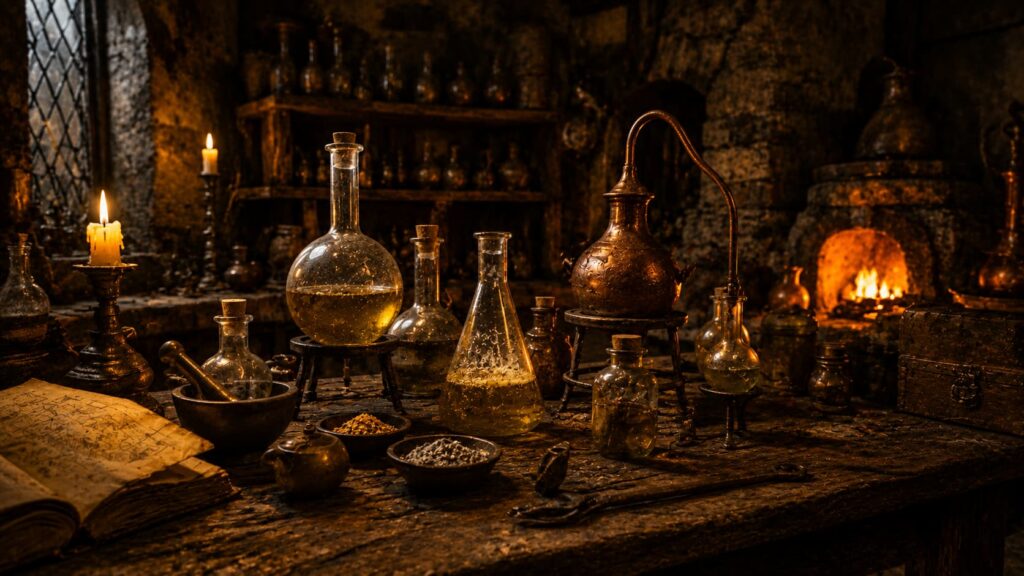 Alquimia: el intento de fabricar oro y su legado científico