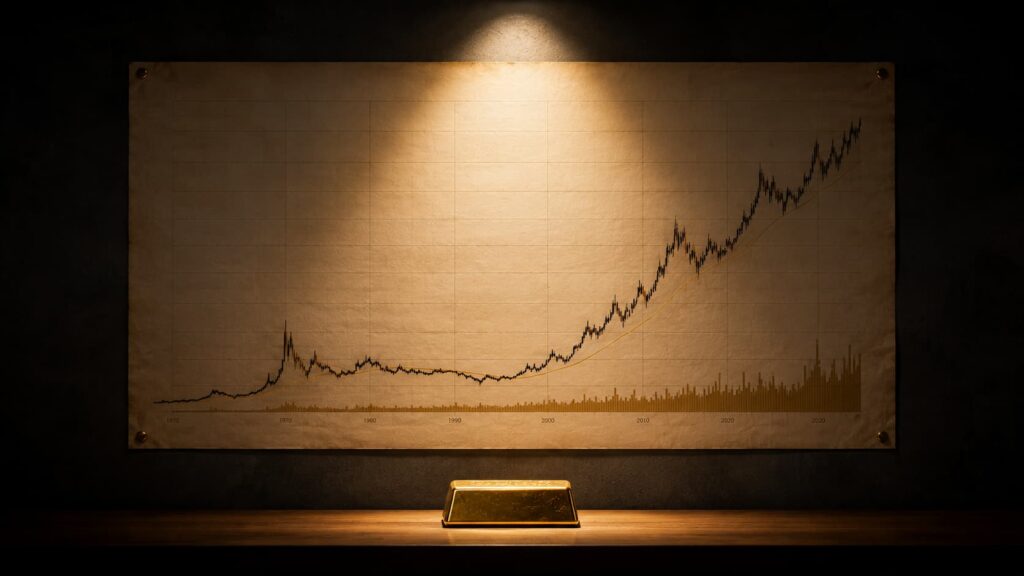 Histórico del precio del oro: los últimos 50 años en gráficas