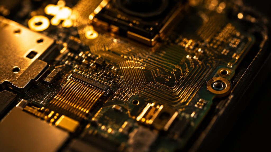 Demanda de oro en la industria tecnológica y electrónica