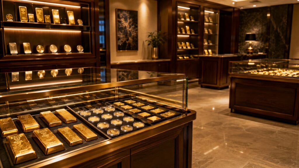 Mejores tiendas y casas de moneda para comprar oro físico