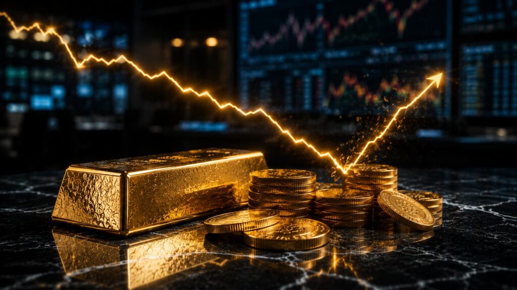 Precio del oro hoy recupera los 4.040 dólares y rompe su tendencia bajista de corto plazo