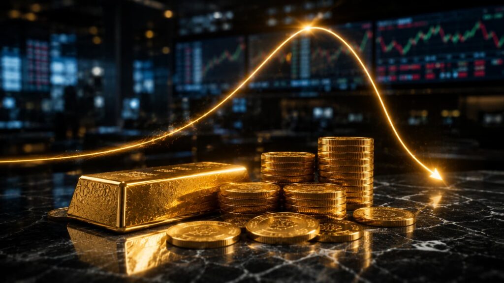 Precio del oro hoy se desinfla tras el repunte de más del 2% con el IPC de EE.UU.